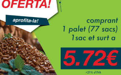 el millor Pellet a Lleida! Aprofita la nostra super oferta!