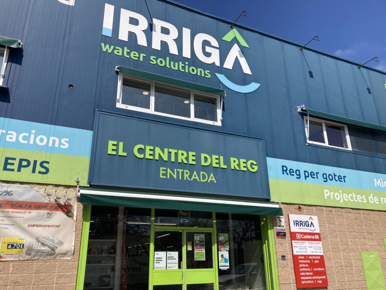 IRRIGA, Empresa, Sistemes de Reg, Sistemas de riego, reg per degoteig, reg per aspersió. reg de precisió, riego de precisión, riego por goteo, riego por aspersión