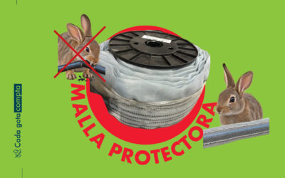 MALLA PROTECTORA ANTI CONILLS PER MÀNEGUES DE REG